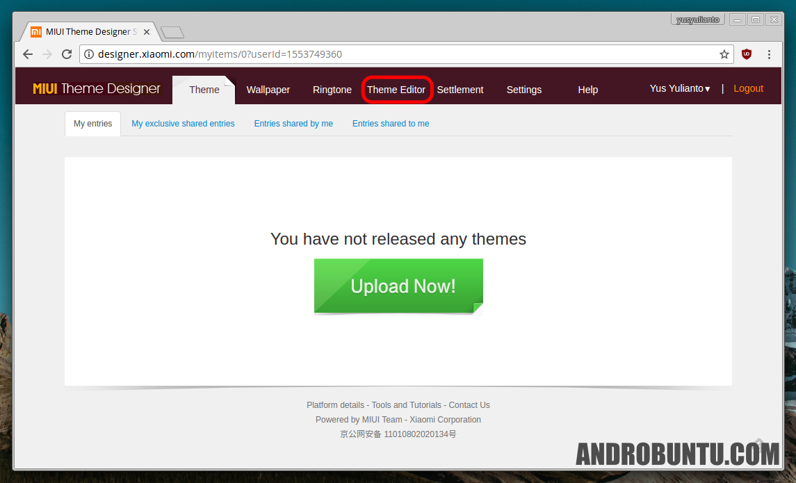 cara membuat tema miui xiaomi