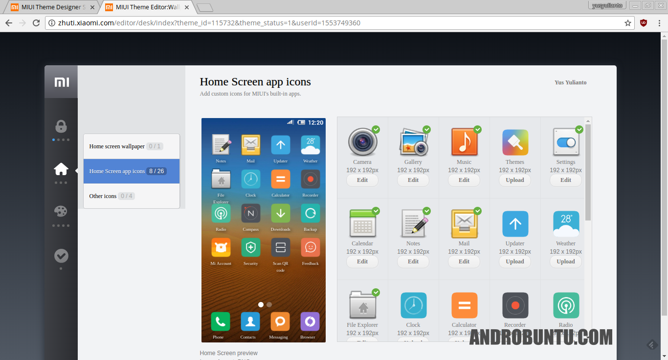 cara membuat tema miui xiaomi