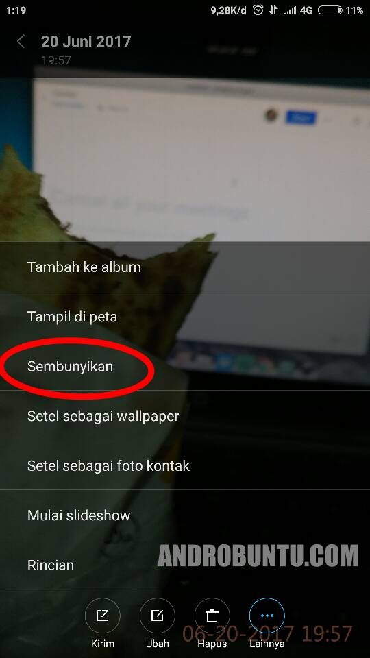 Cara Menyembunyikan File, Foto dan Video di MIUI 8