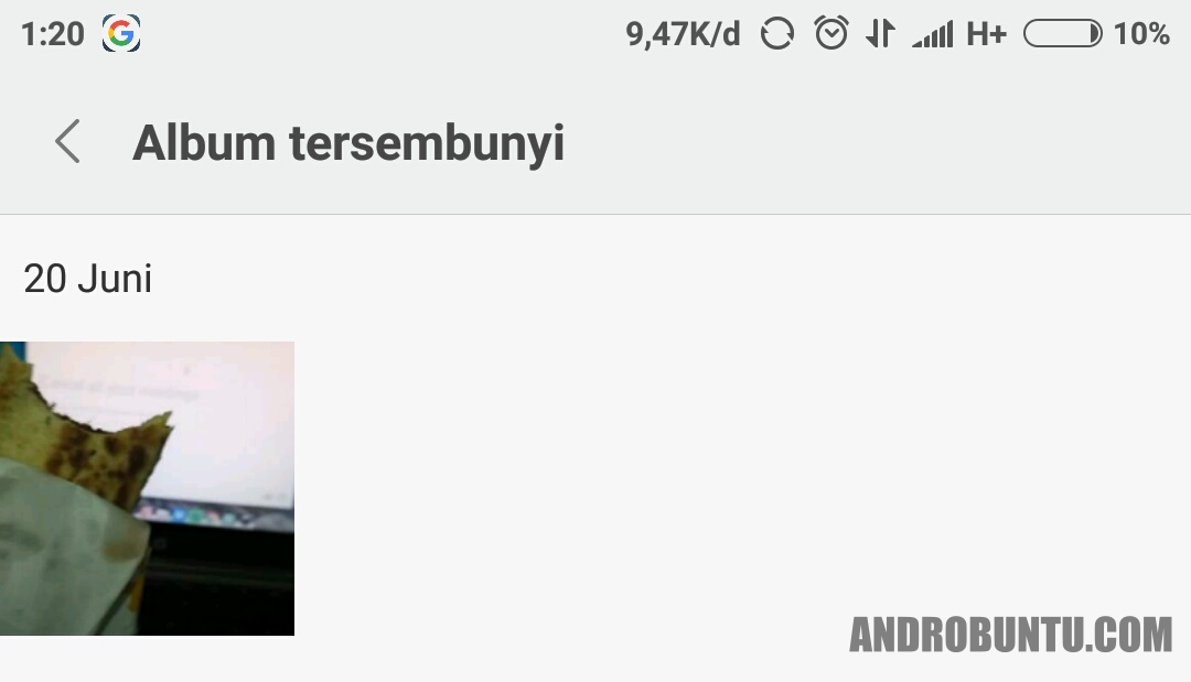 Cara Menyembunyikan File, Foto dan Video di MIUI 8