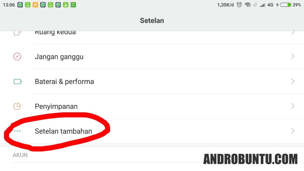 Cara menonaktifkan tombol navigasi