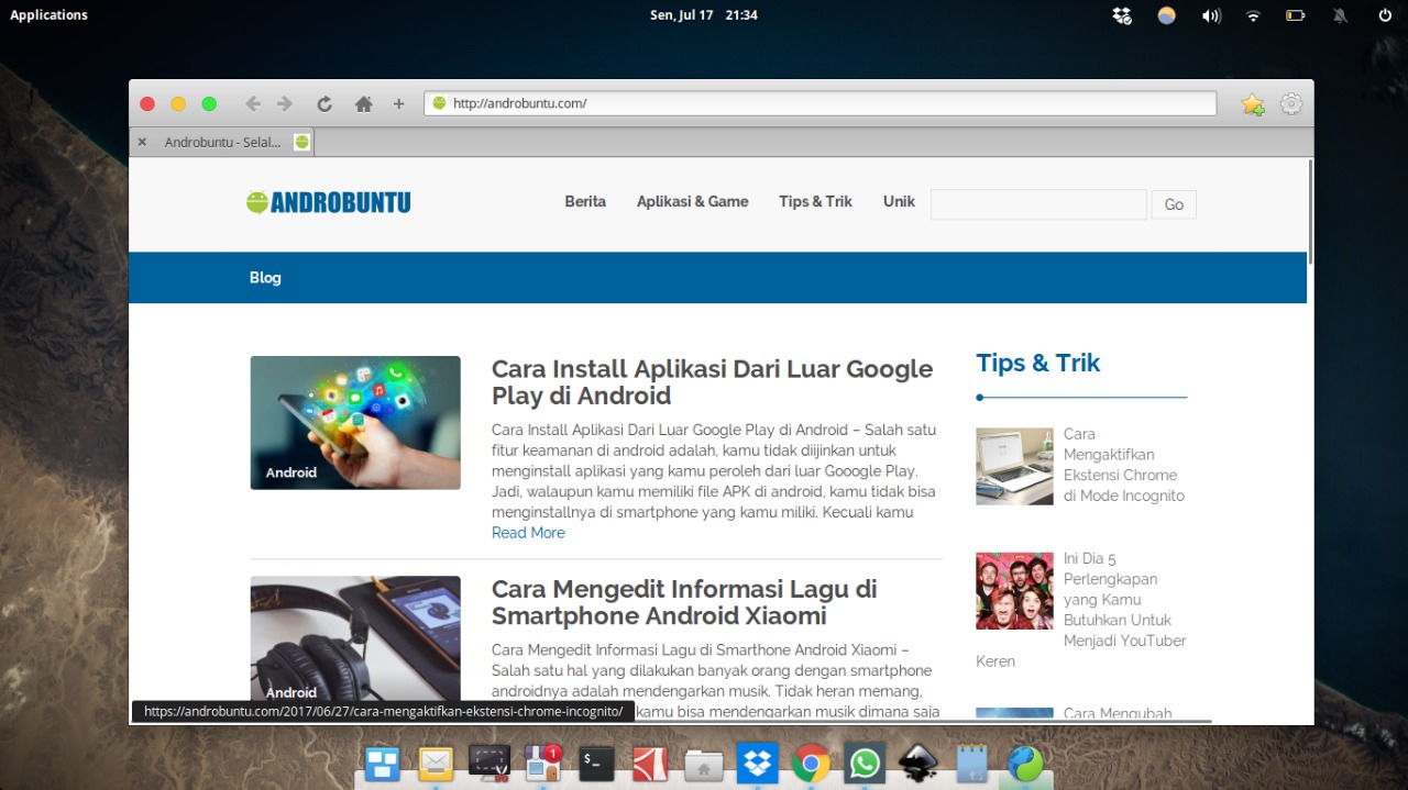 Cara mengubah tampilan elementary os seperti mac os