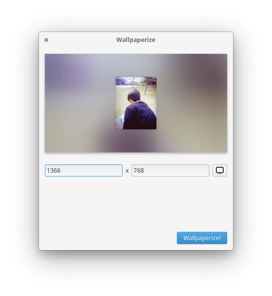 aplikasi elementary os wallpaperize