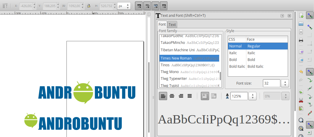 cara install font microsoft di linux