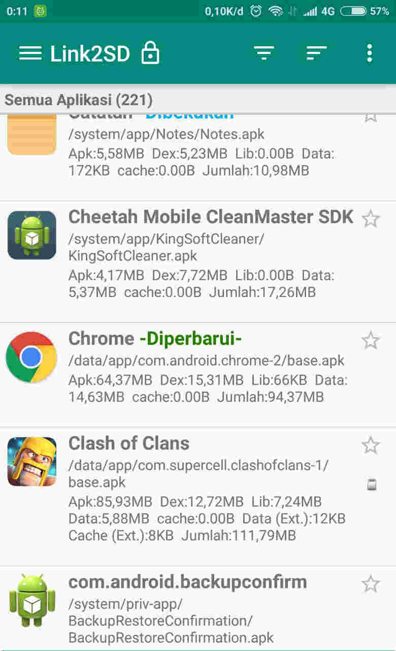 Begini Cara Menghapus Aplikasi Sistem Android Dengan Link2SD