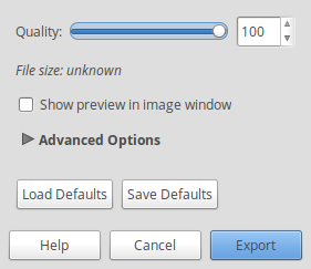 Cara Kompres Gambar/Foto Dengan GIMP Agar Ukurannya Kecil