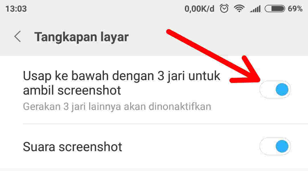 3 Cara Mengambil Screenshot Di Smartphone Xiaomi