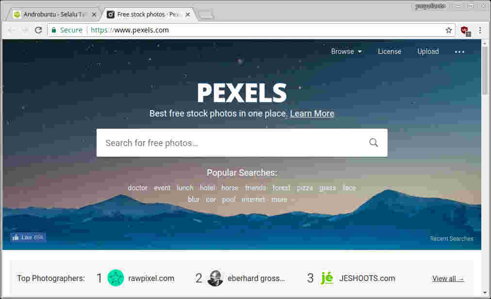 website penyedia foto gratis