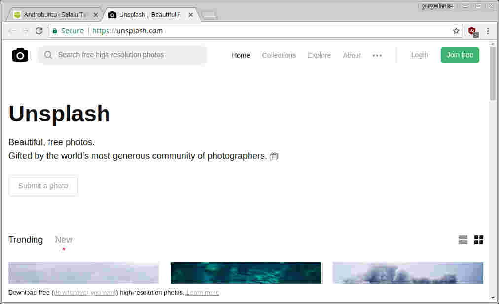 website penyedia foto gratis