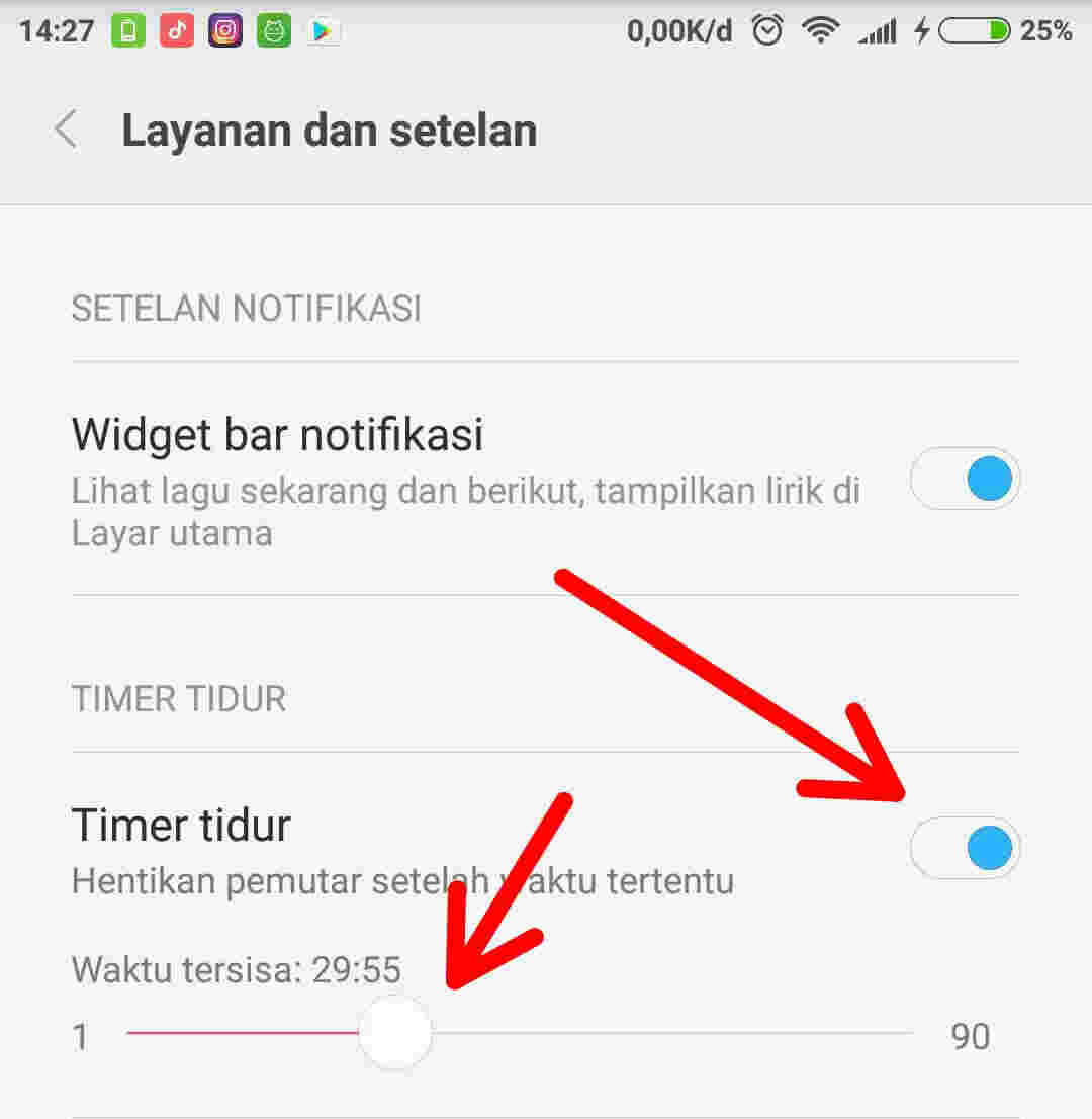 Cara Mengatur Timer Musik Di MIUI 8 Agar Otomatis Berhenti