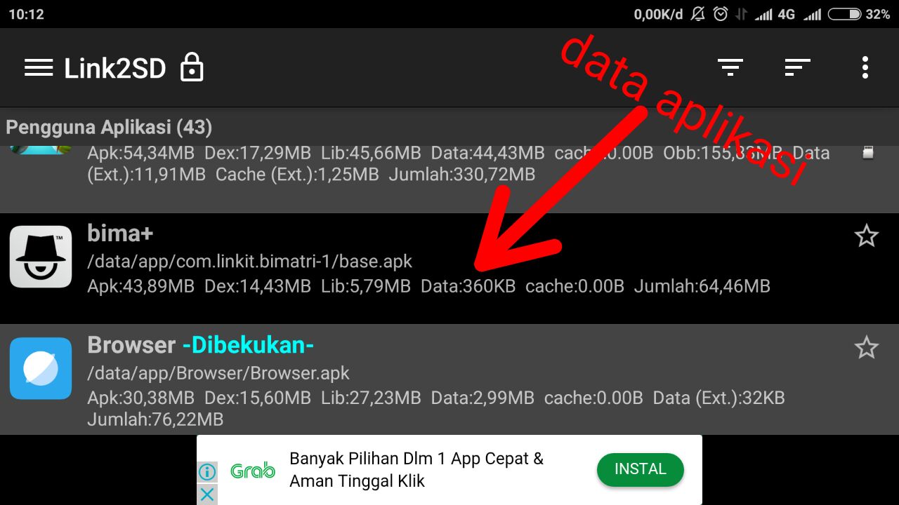 Cara Membersihkan Data Aplikasi Android dengan Link2SD