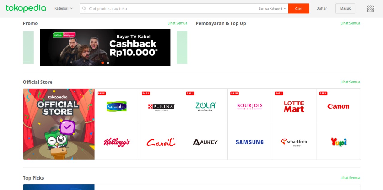 Situs Belanja Online Terpopuler dan Terpercaya di Indonesia