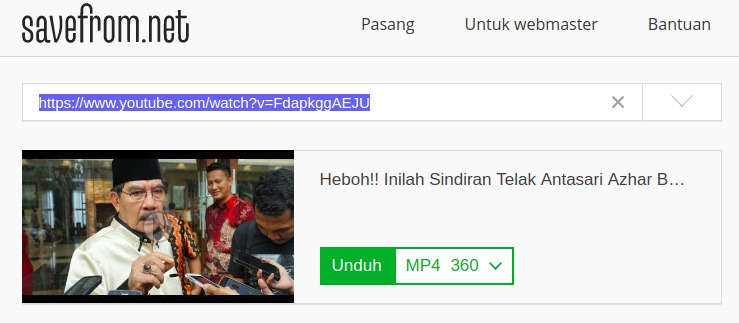 Cara Download Video YouTube Tanpa Software dengan Mudah dan Cepat