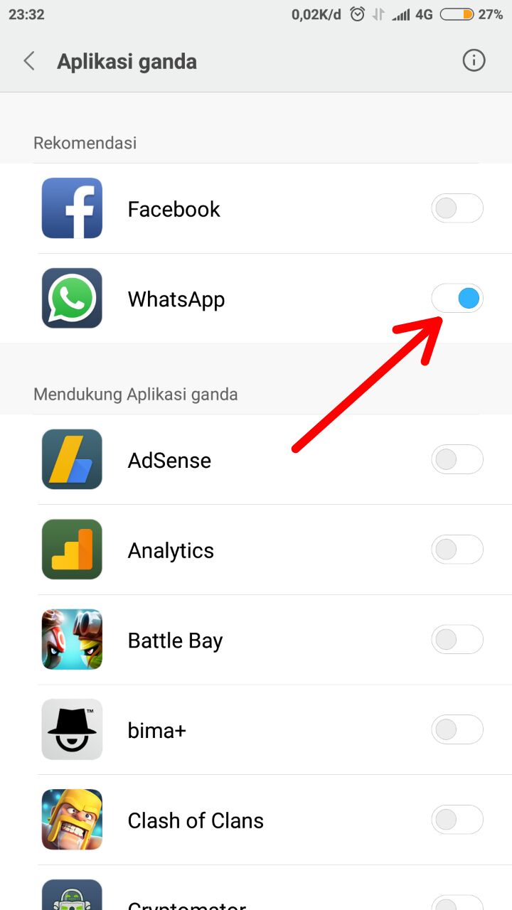 Cara Kloning Aplikasi Android di MIUI 8 Biar Bisa Pakai 2 Akun