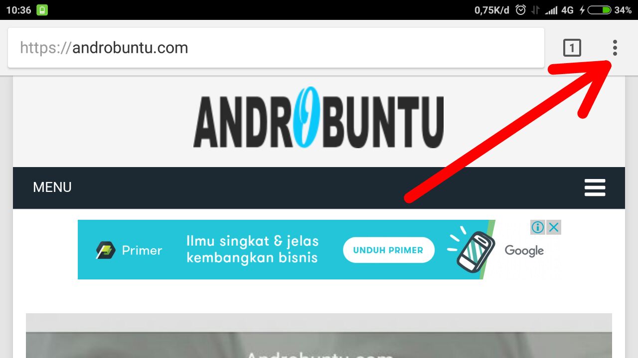 Cara Menonaktifkan Fitur Translate di Google Chrome Android