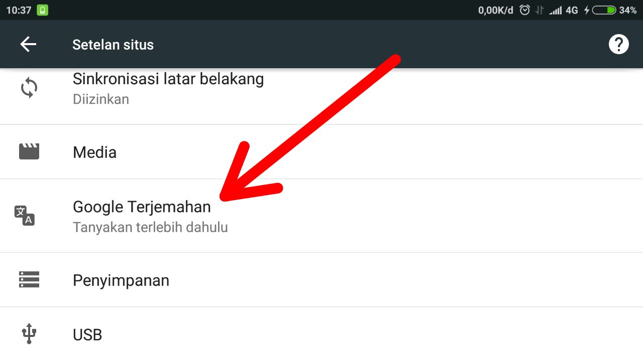 Cara Menonaktifkan Fitur Translate di Google Chrome Android