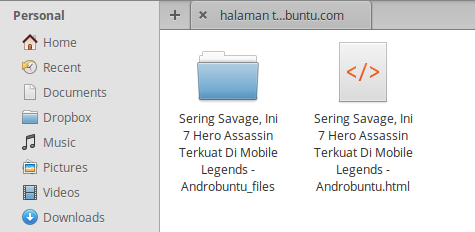 Cara Menyimpan Website Menjadi HTML Untuk Dibaca Offline Di Google Chrome