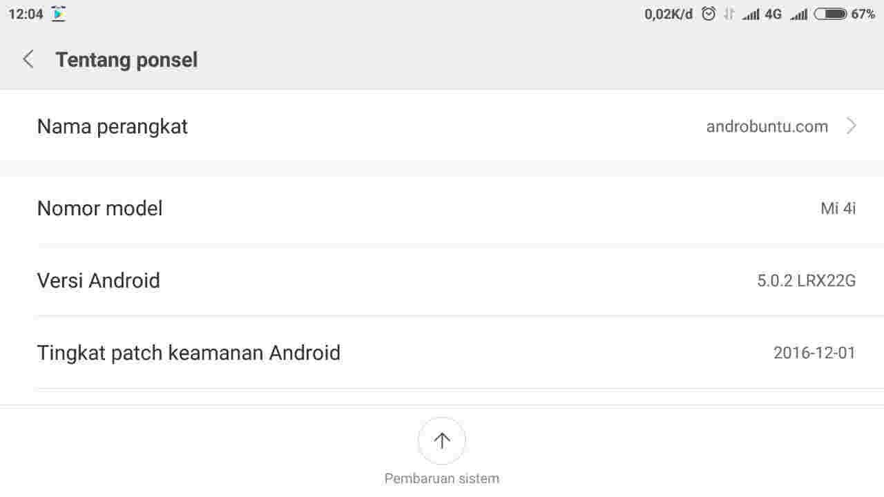 Cara Mengganti Nama Smartphone Android Dengan Mudah