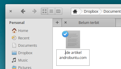 Cara Menyembunyikan File Di Linux