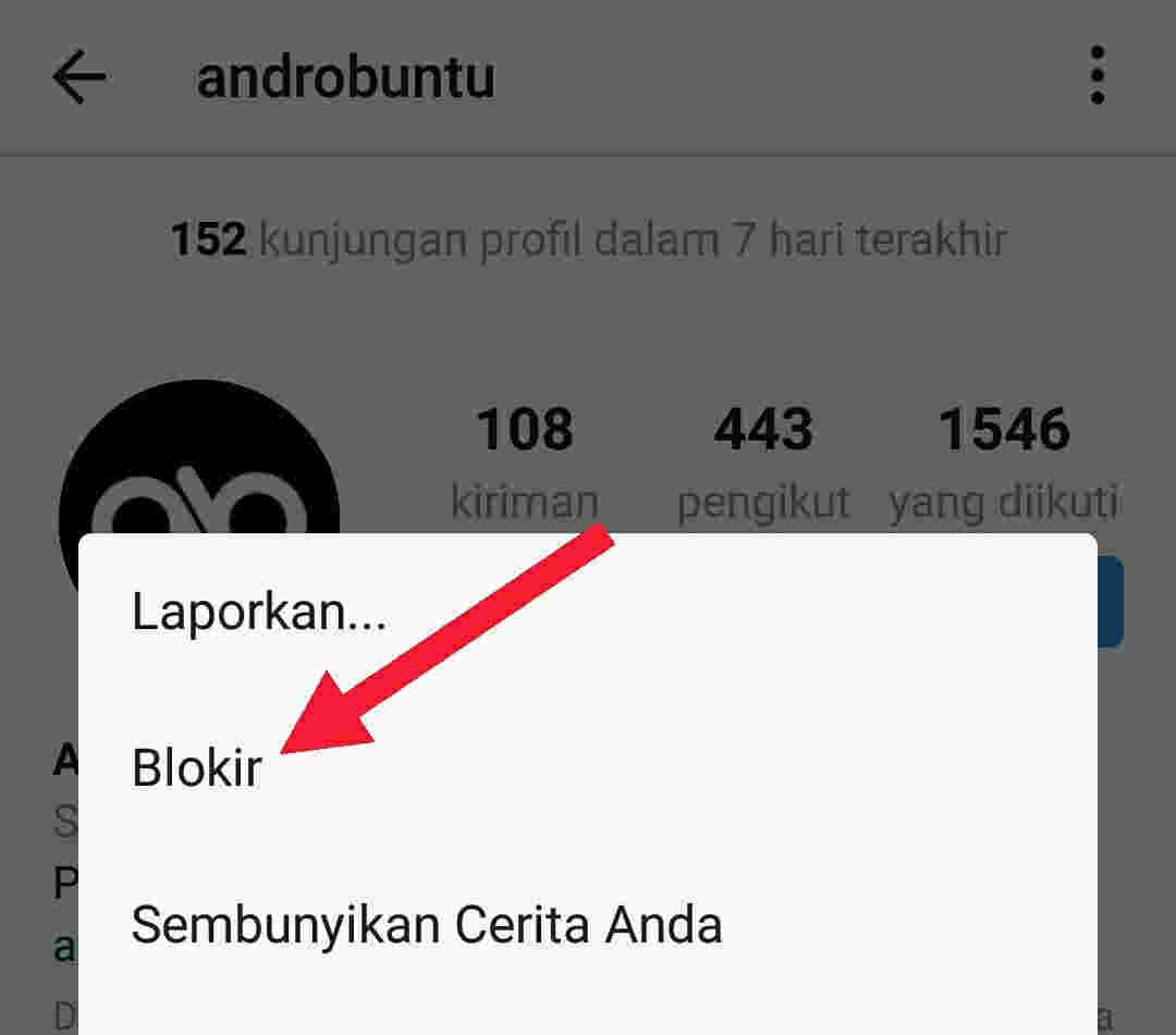 Cara Blokir Orang Di Instagram