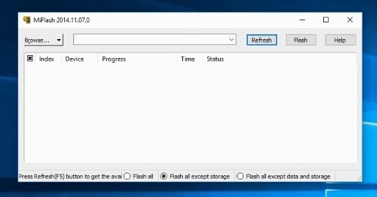 Cara Flash Xiaomi Mi4c