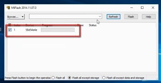Cara Flash Xiaomi Mi4c