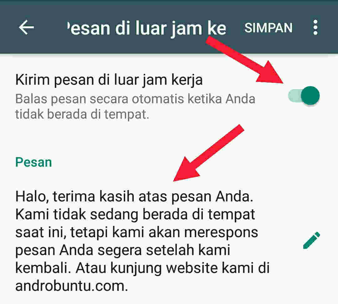 Cara Mengaktifkan Fitur Balas Pesan Otomatis Di WhatsApp Business