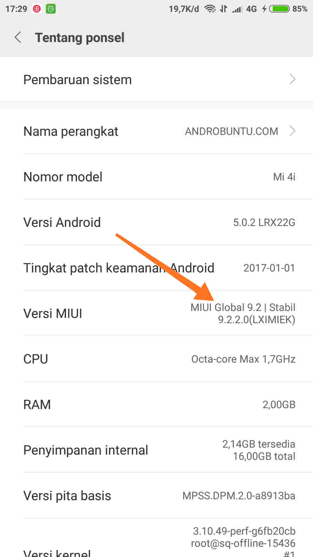 Cara Mengetahui Versi MIUI yang Digunakan Smartphone Kamu