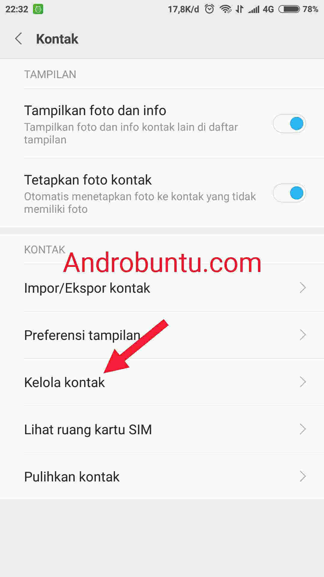 Cara Menggabungkan Kontak Duplikat Di Smartphone Xiaomi