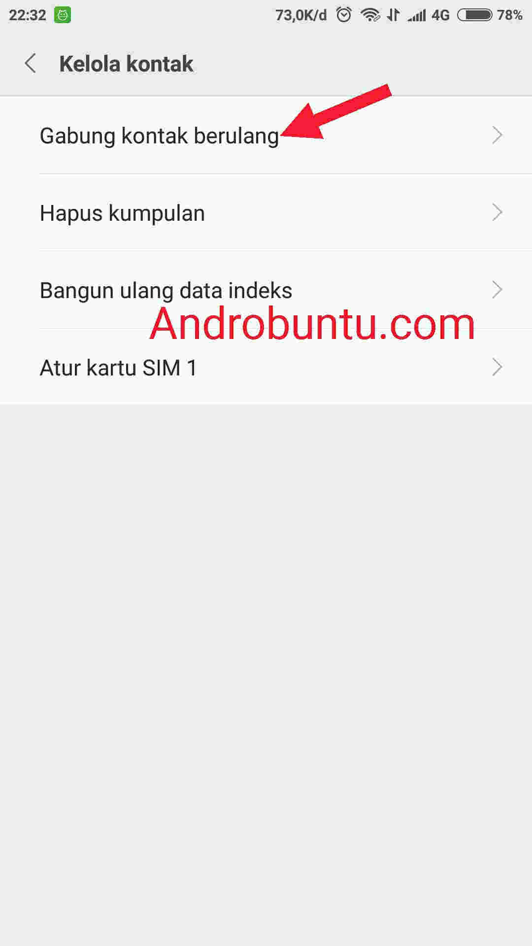 Cara Menggabungkan Kontak Duplikat Di Smartphone Xiaomi