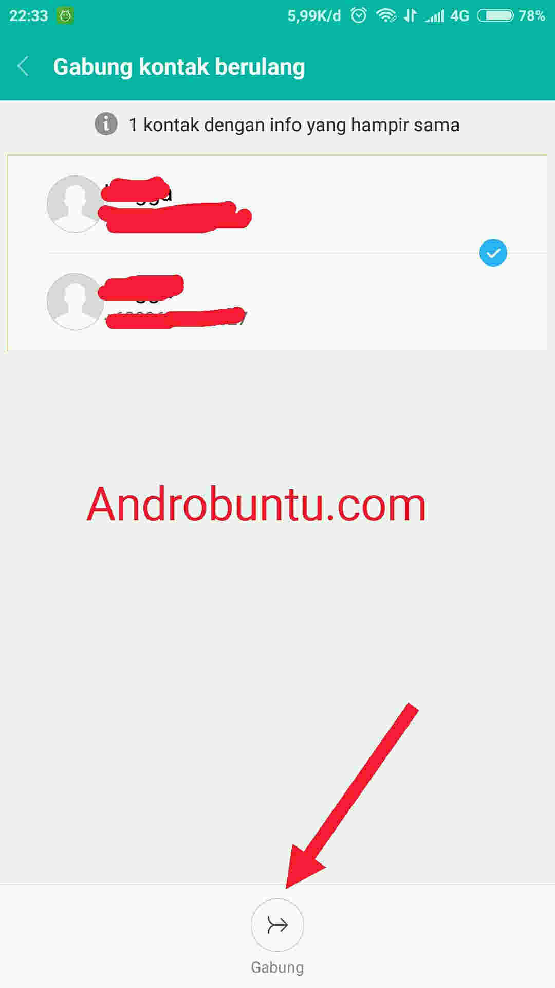 Cara Menggabungkan Kontak Duplikat Di Smartphone Xiaomi