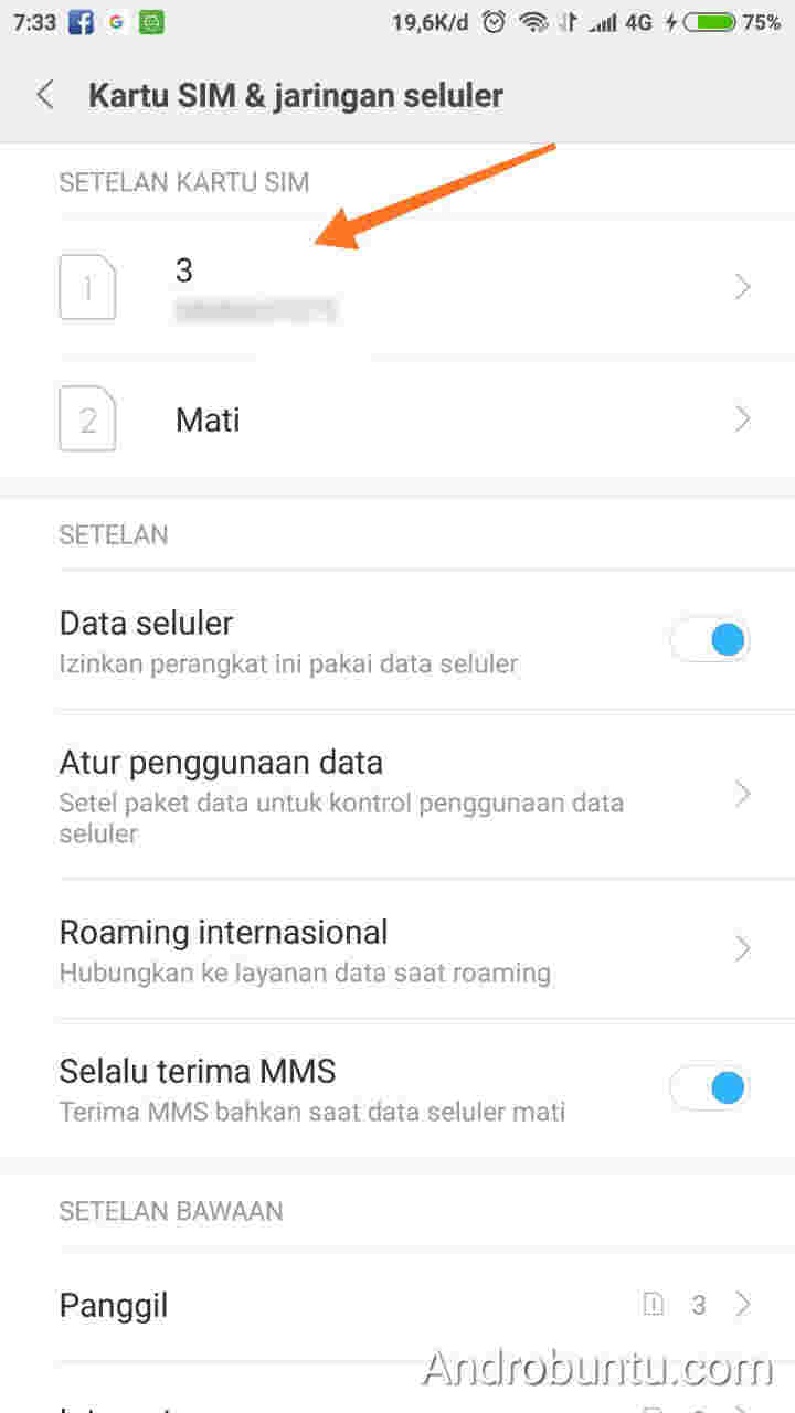 Cara Mengaktifkan Jaringan 4G Di Smartphone Xiaomi