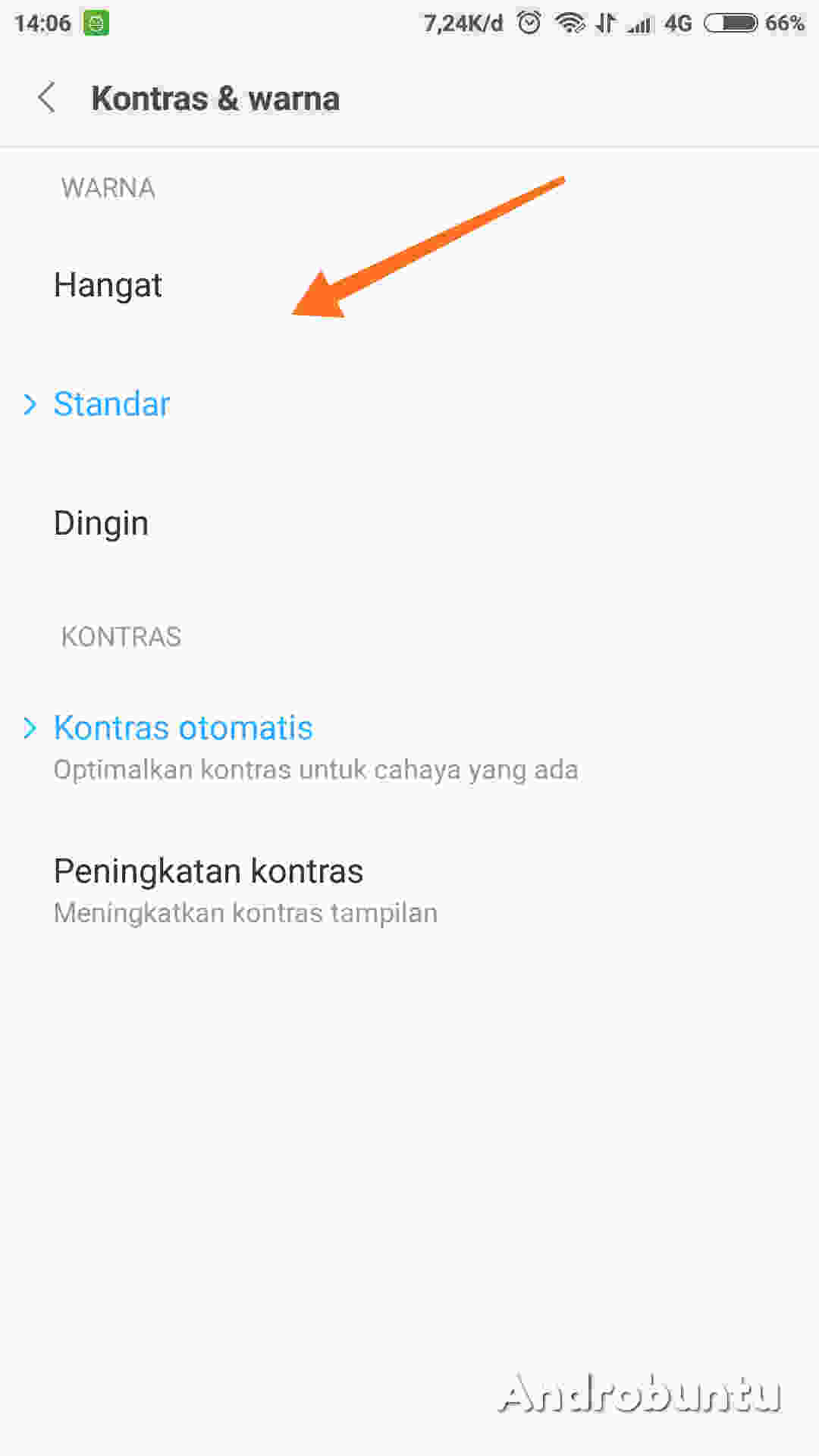Cara Mengatur Kontras Dan Warna Layar Smartphone Xiaomi
