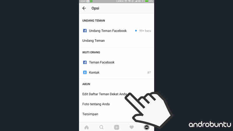 Cara Menambahkan Orang Ke Daftar Teman Dekat Di Instagram