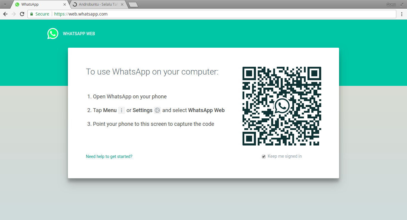 Cara Melihat Barcode Di WhatsApp