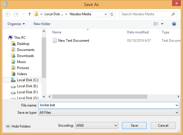 Cara  Mengunci Folder Di Windows
