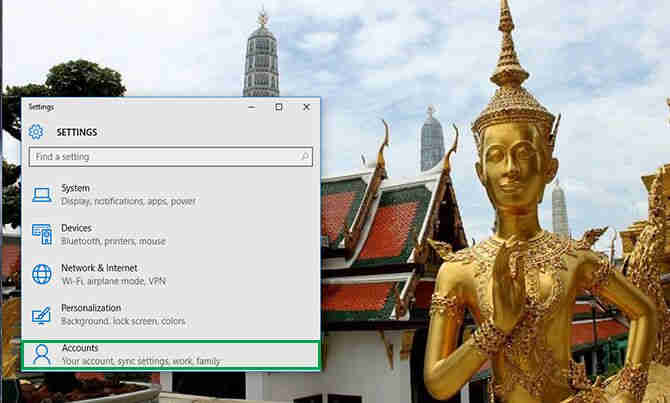 cara ganti password di windows 10