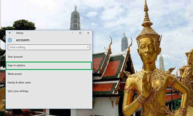 cara ganti password di windows 10