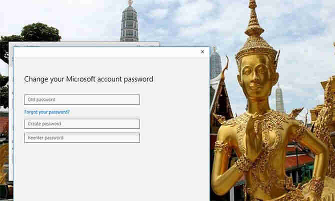 cara ganti password di windows 10