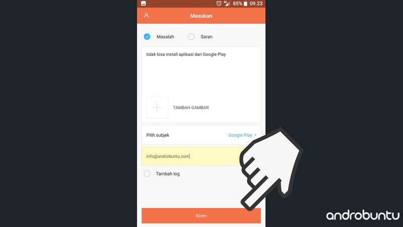 Cara Melaporkan Masalah, Bugs, Error Ataupun Saran Ke Xiaomi