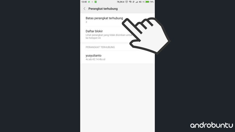 Cara Membatasi Jumlah Perangkat Terhubung Di Hotspot Smartphone Android
