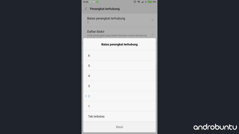 Cara Membatasi Jumlah Perangkat Terhubung Di Hotspot Smartphone Android