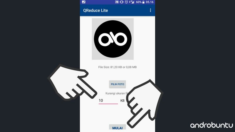cara kompres gambar dan foto di android