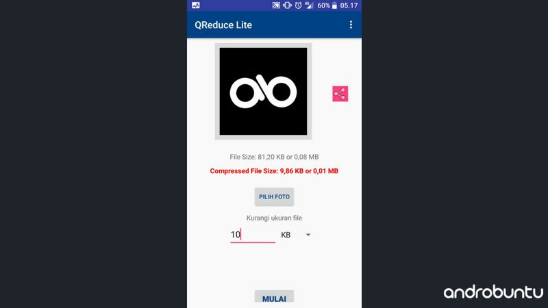 cara kompres gambar dan foto di android