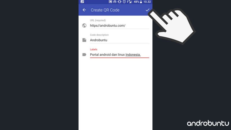cara membuat barcode di android