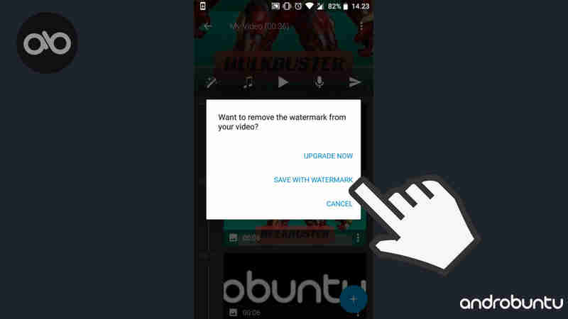 cara membuat video dengan musik di android