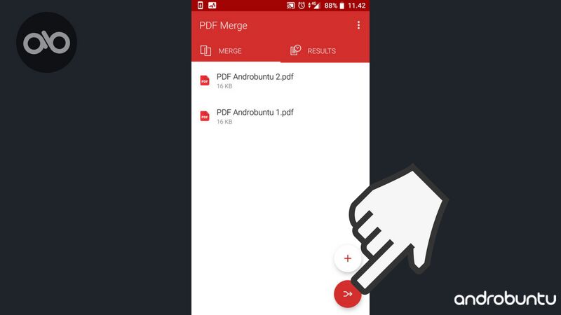 cara menggabungkan file pdf di android