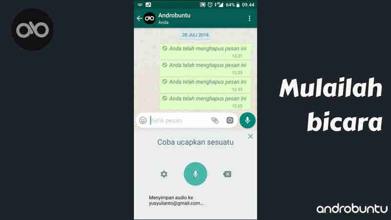 Cara Mengirim Pesan Di WhatsApp Tanpa Mengetik Keyboard