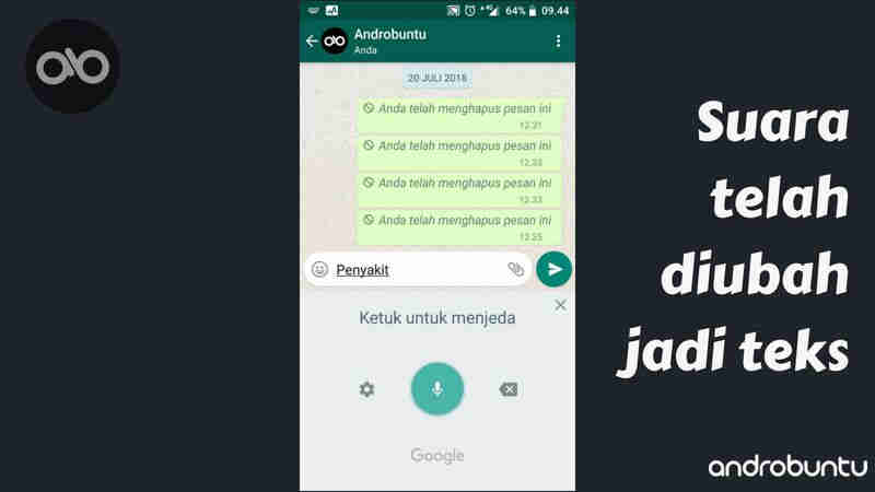 Cara Mengirim Pesan Di WhatsApp Tanpa Mengetik Keyboard