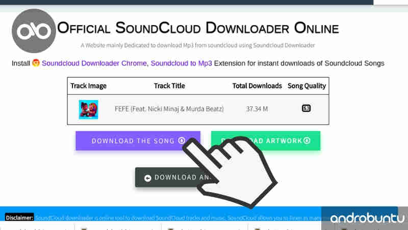cara download soundcloud android